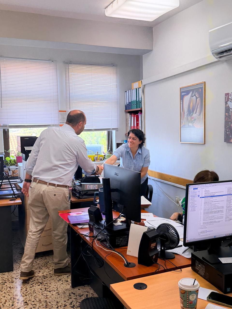 Επίσκεψη Λάκη Βασιλειάδη στην Πρωτοβάθμια και Δευτεροβάθμια Εκπαίδευση της Π.Ε. Πέλλας