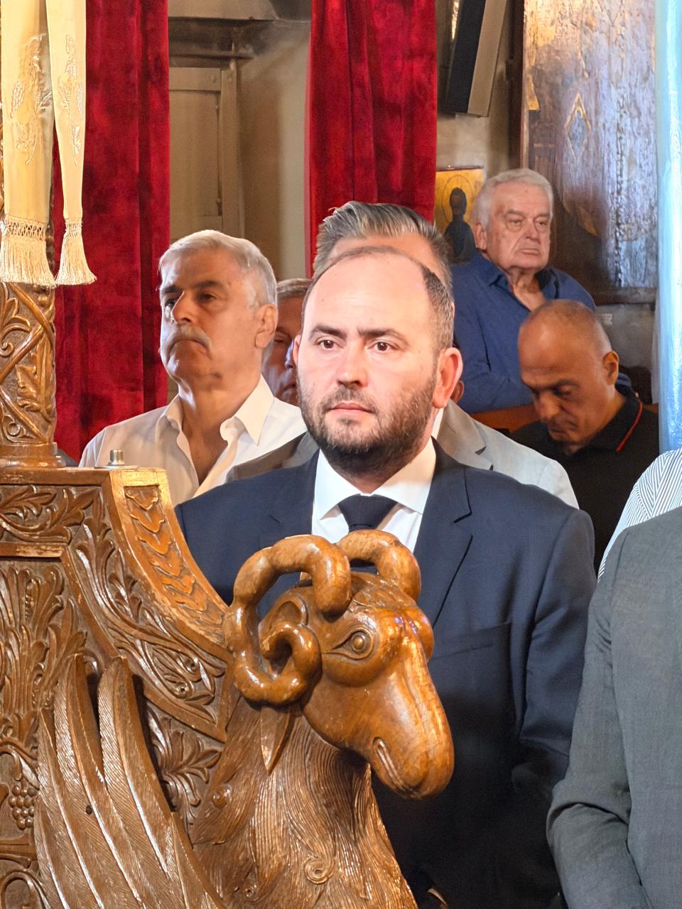 Ο Λάκης Βασιλειάδης στις εκδηλώσεις μνήμης για την εκτέλεση των 120 Γιαννιτσιωτών