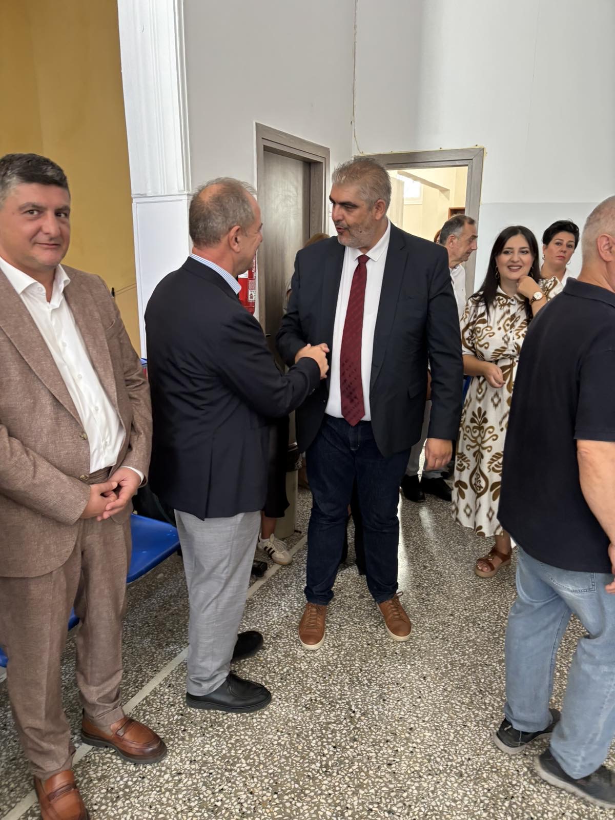 Στον Αγιασμό στο Πρωτοδικείο Γιαννιτσών ο Διονύσης Σταμενίτης
