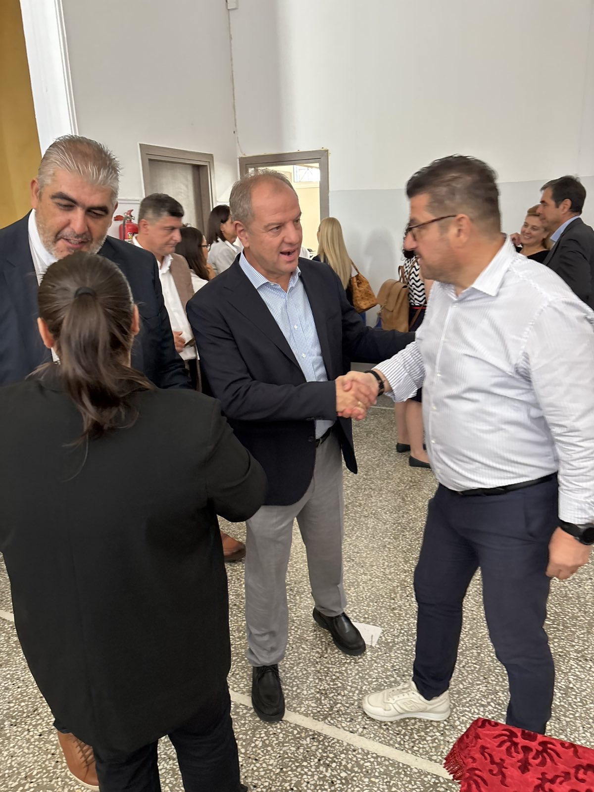 Στον Αγιασμό στο Πρωτοδικείο Γιαννιτσών ο Διονύσης Σταμενίτης