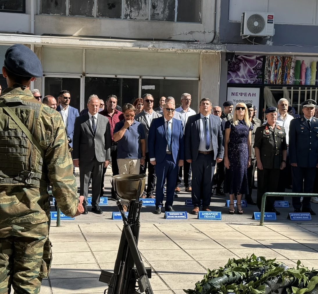 Στις εκδηλώσεις για την ημέρα μνήμης των Γιαννιτσών ο Διονύσης Σταμενίτης