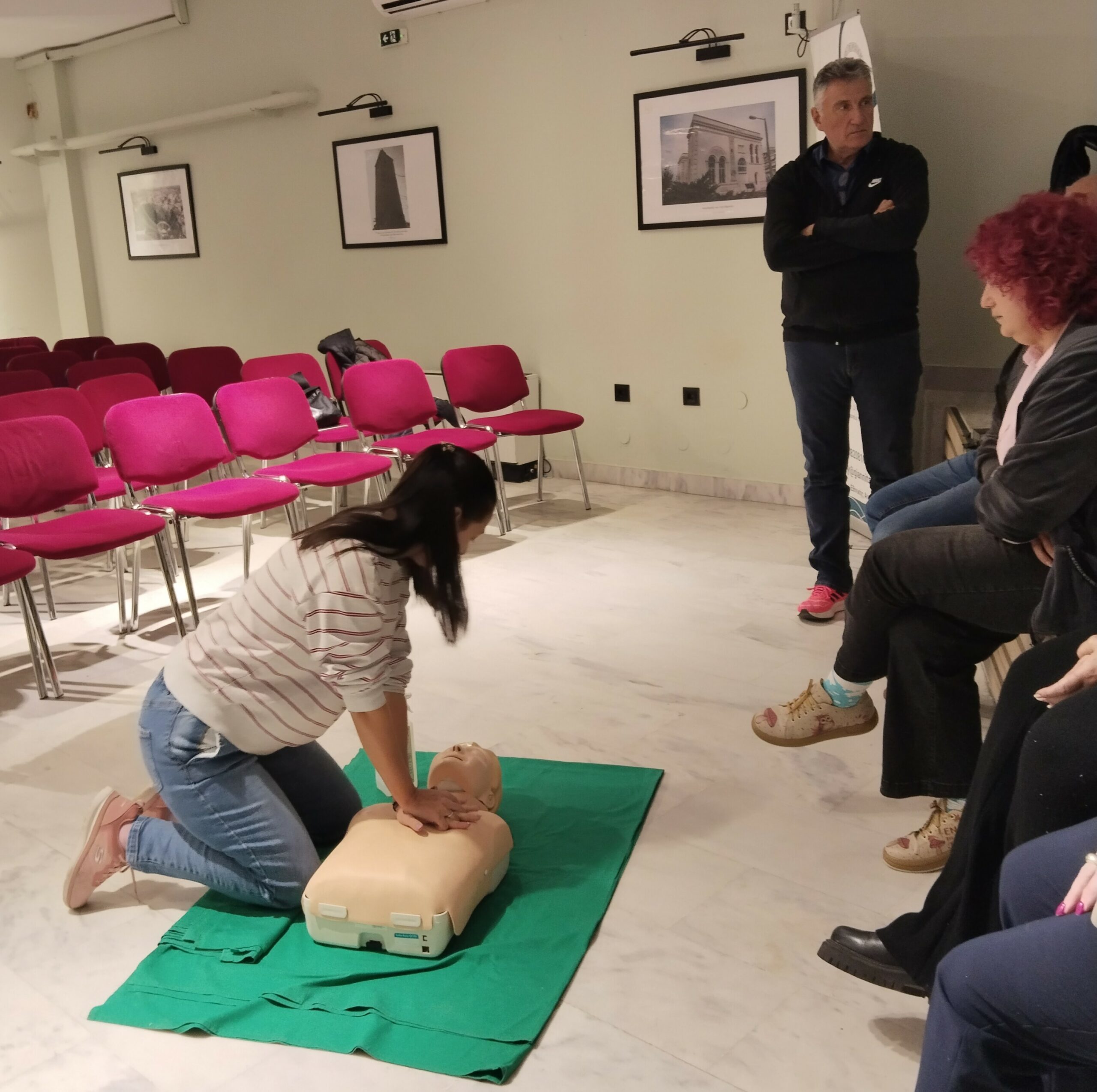Σεμινάριο Πρώτων Βοηθειών για τους υπαλλήλους του Δήμου Πέλλας από το ΚΕΠ Υγείας και το ΕΚΑΒ