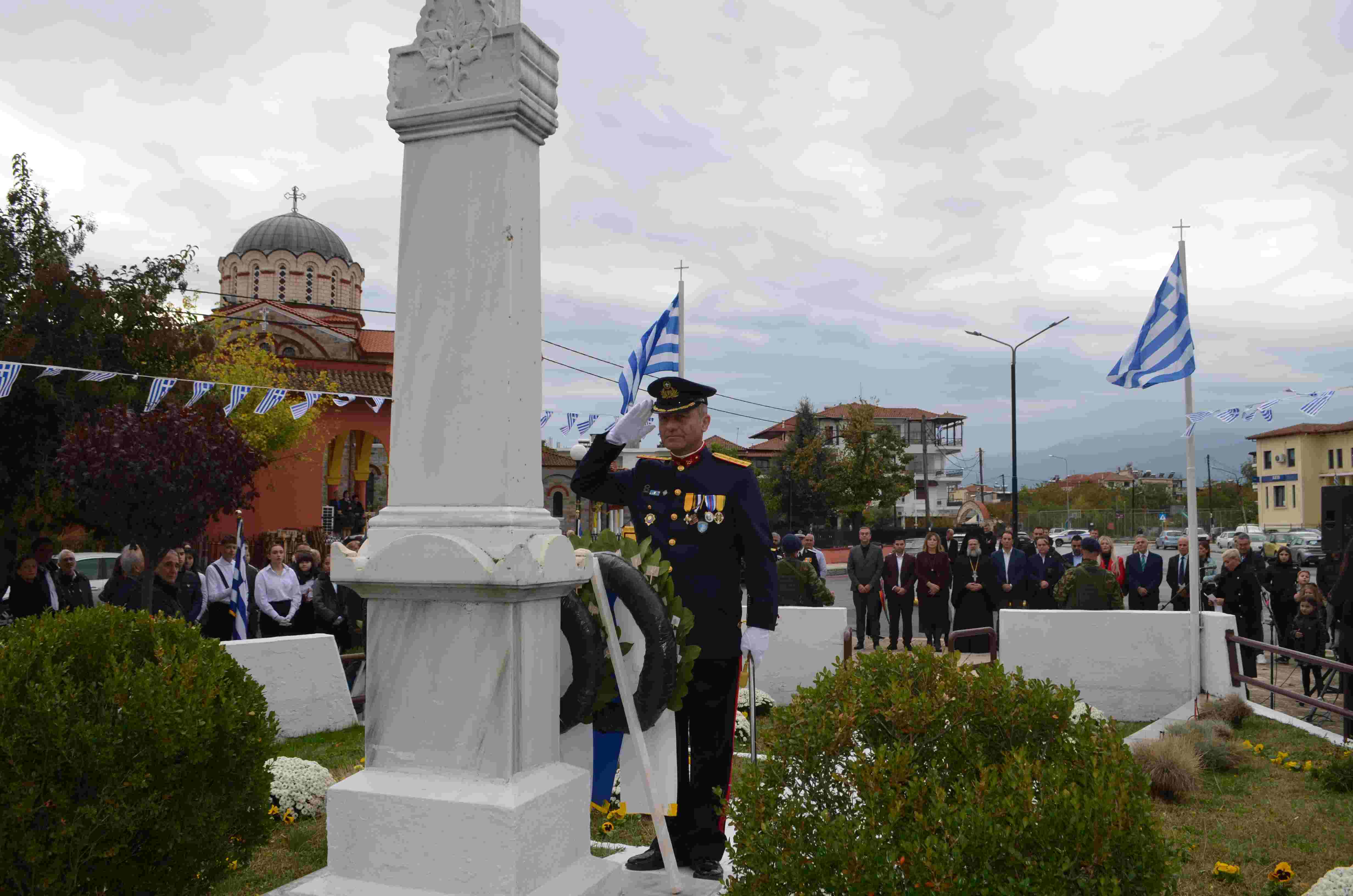 Ο Δήμος Σκύδρας γιόρτασε την επέτειο της 28ης Οκτωβρίου 1940 - Μήνυμα της Δημάρχου Κατερίνας Ιγνατιάδου
