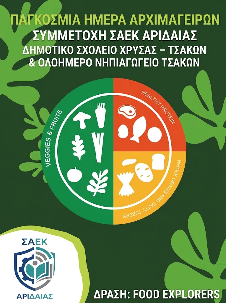 ΣΑΕΚ Αριδαίας - Παγκόσμια Ημέρα Αρχιμαγείρων