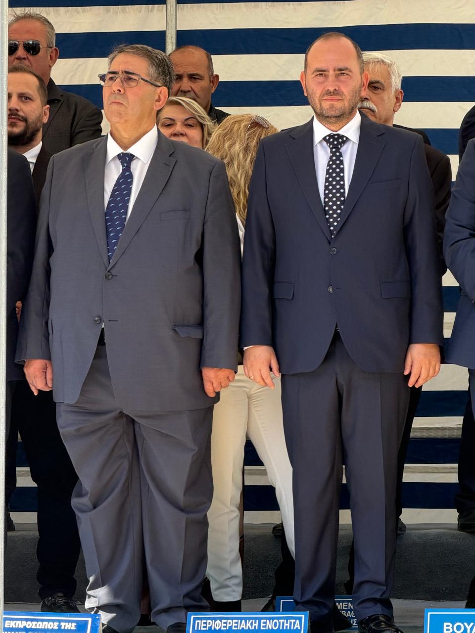 Ο Λάκης Βασιλειάδης στις εκδηλώσεις της 114ης επετείου για την Απελευθέρωση των Γιαννιτσών