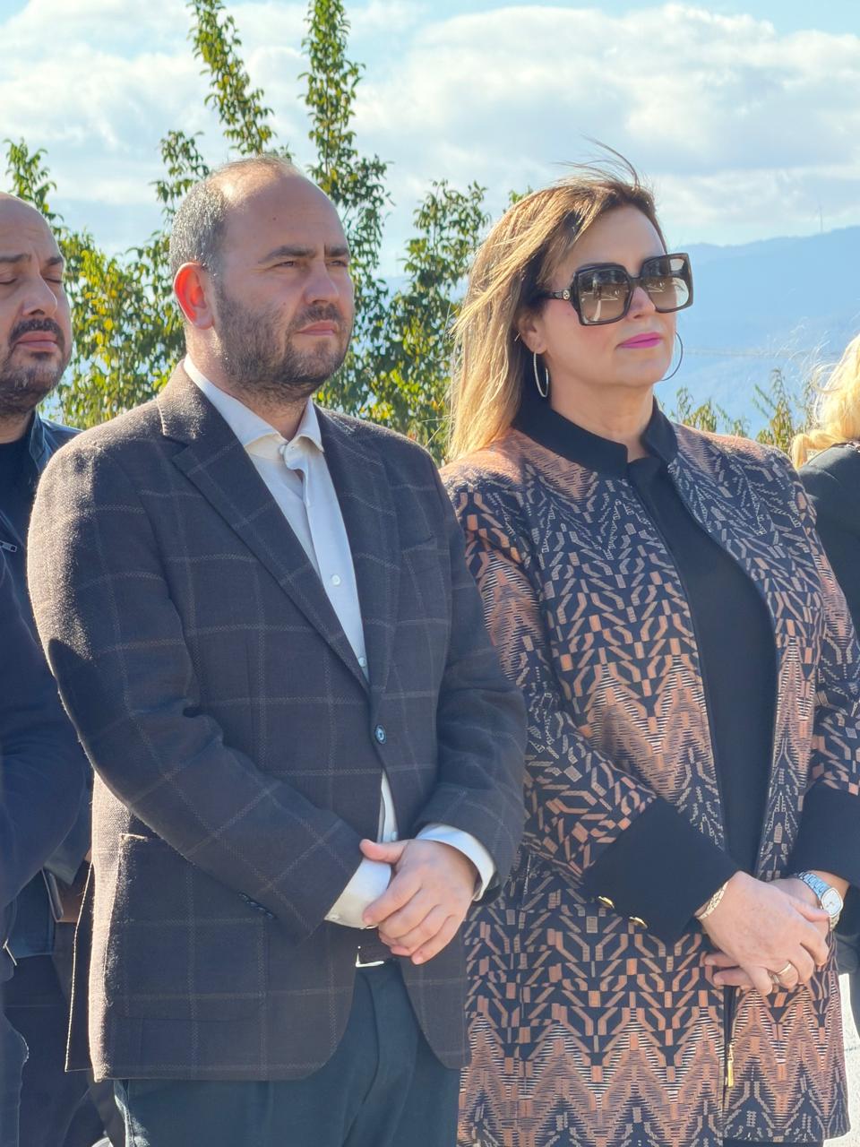 Ο Λάκης Βασιλειάδης στην εκδήλωση για την Σοφία Βέμπο στην Σκύδρα